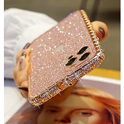 Phone Case For Apple Back Cover iPhone 14 Pro Max 13 12 11 Pro Max Mini X XR XS 8 7 Plus Bling Rhinestone Fashion Glitter Shine TPU Metal Lightinthebox