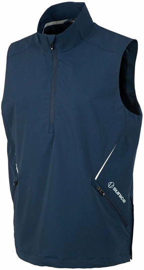 Sunice Kevin Wind Mens Vest Midnight/Pure White L
