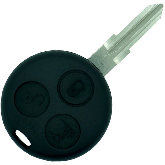 Fits Mercedes Smart Car Forfour Fortwo 3 Button Key Fob Remote Case Blade repair