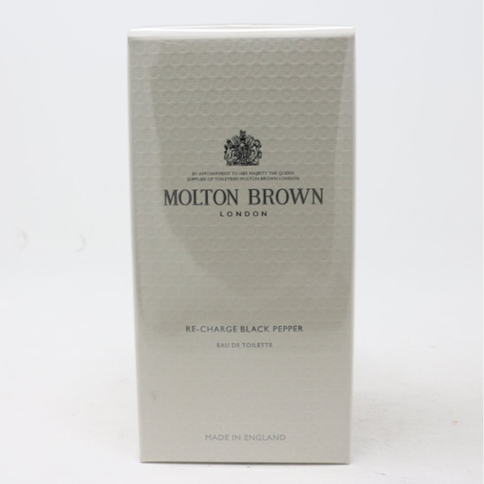 Re-Charge Black Pepper by Molton Brown Eau De Toilette 3.4oz Spray New With Box