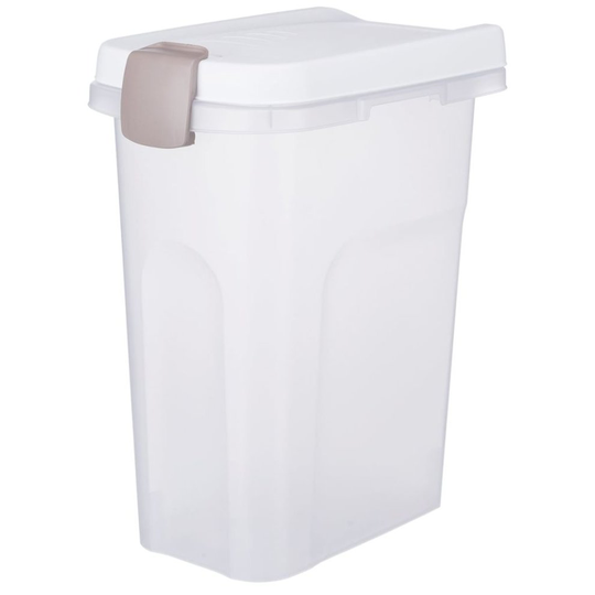 TRIXIE Pet Food Container 15L Transparent Feed Storage Box Bucket Bin 24666
