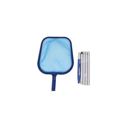 fuvooi Professional Pool Skimmer,Net Swimming Pool Leaf Skimmer Net, Swimming Pool Net and Pole,Pond Skimmer for Fast Cleaning of The Finest