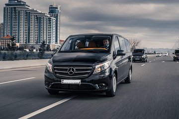 Departure Private Transfer Baku City to Baku Airport GYD by Luxury Van