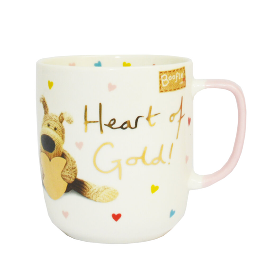 Heart Of Gold! Boofle Mug In Gift Box Birthday Christmas Gifts