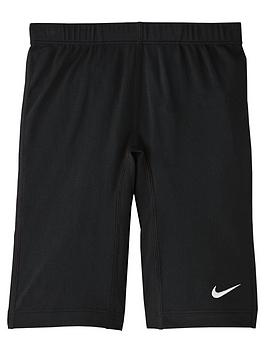 Nike Swim Poly Solid Jammer Shorts - Black