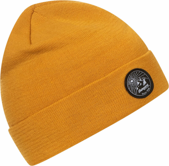 Bergans Fine Knit V2 Beanie Light Golden Yellow UNI