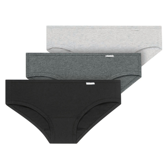 (38, Graphite) Jockey Women's Underwear Elance Bikini Style Brief 3-Pack