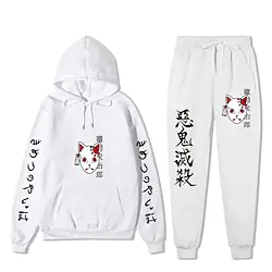 Inspired by Demon Slayer: Kimetsu no Yaiba Kamado Tanjirou Pants Outfits Hoodie Anime Harajuku Graphic Kawaii Pants For Men's Women's Unisex Adults' Hot Stamping 100% Polyester Lightinthebox