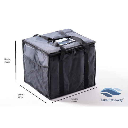 Insulated Thermal Food Delivery Bag Take Away Deliveries for 14" Pizza Box T17