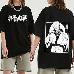 Inspired by Jujutsu Kaisen Ryomen Sukuna T-shirt Cartoon Manga Anime Harajuku Graphic Kawaii T-shirt For Men's Women's Unisex Adults' Hot Stamping 100% Polyester Lightinthebox