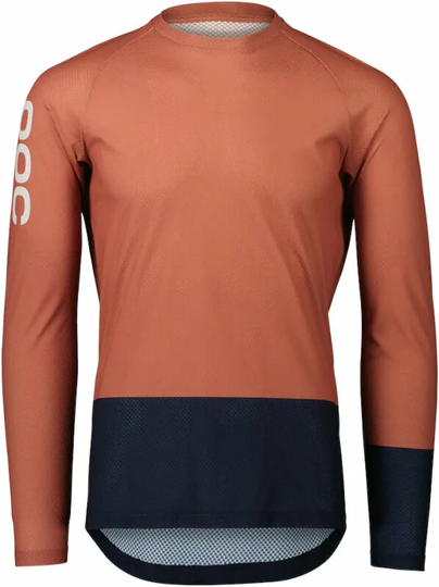 POC MTB Pure LS Jersey Himalayan Salt/Turmaline Navy 2XL