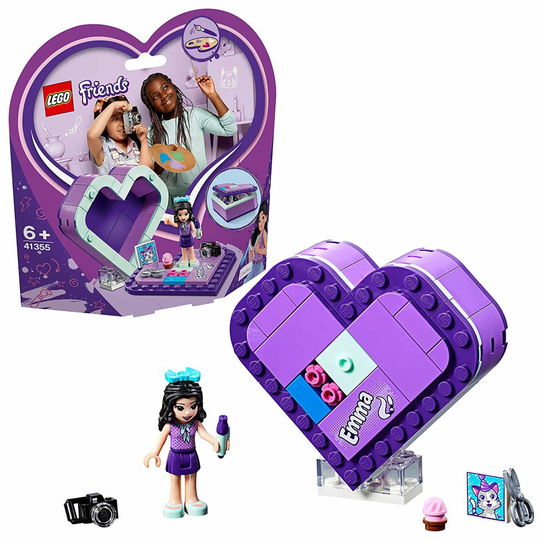 Lego Friends 41355 Emma's Heart Box Set
