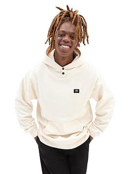 Vans Snap Hood Pullover Hoodie - Cream, Cream, Size Xs, Men