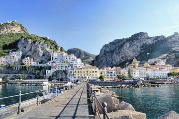 Ravello, Amalfi and Positano by Mercedes van from Naples- Small Group Tour