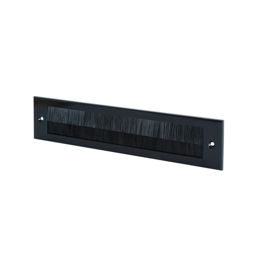Stormguard 06SR0170000BL Internal Metal Letter Box Brush Cover - Black