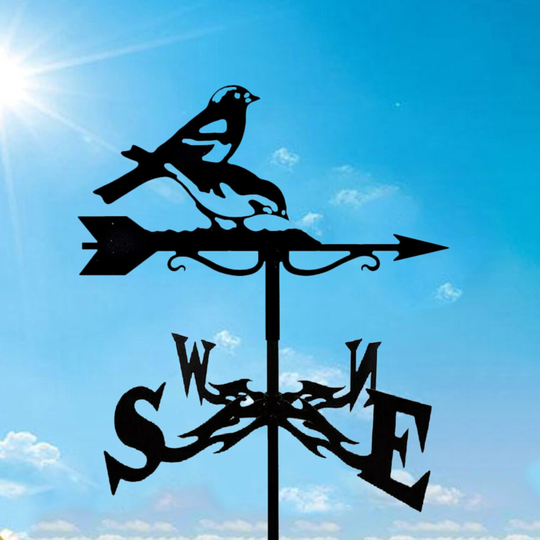 Weathervane Birds Mount Weather Vane Wind Direction Indicator