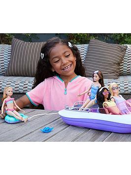 Barbie Mermaid Power Boat Playset With Dolls And Accessories