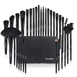 Professional Makeup Brushes 32pcs Professional Full Coverage Travel Size Comfy Wooden / Bamboo for Makeup Set Lightinthebox