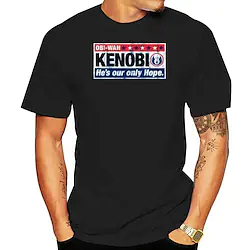 Inspired by Obi-Wan Kenobi Jedi Knight T-shirt TV Movie Back To School Anime Classic Street Style T-shirt For Men's Women's Unisex Adults' Hot Stamping 100% Polyester Lightinthebox