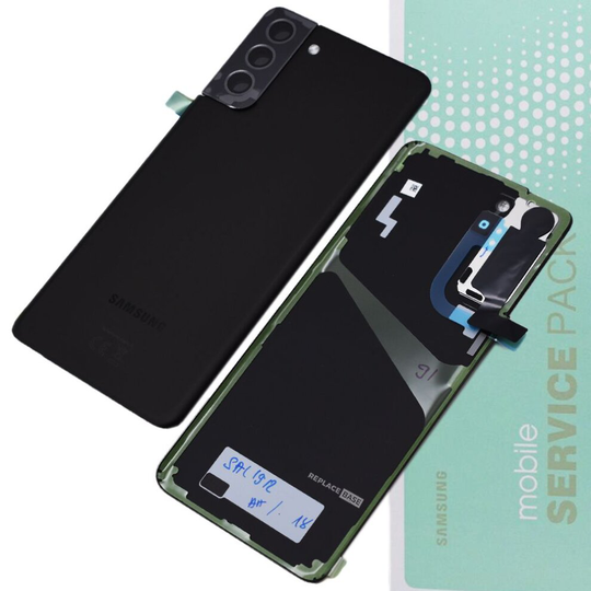 Battery Cover For Samsung Galaxy S21 Plus G996 Replacement Service Pack Black UK