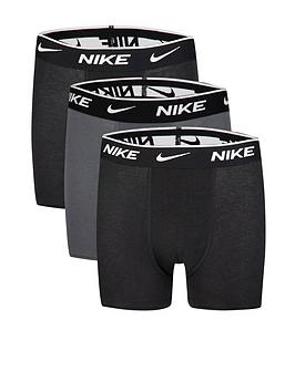 Nike Junior Boys 3 Pack Boxer Brief Underwear