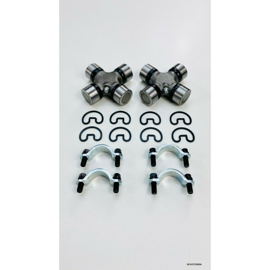 2 x Front Propeller Shaft U-Joint KIT for Jeep Wrangler 1987-2006 DCVJ/TJ/002A