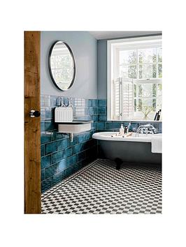 Topps Tiles Catania Blue 15Cm X 30Cm (Box Of 22 Tiles)