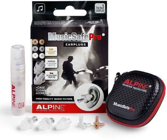 Alpine MusicSafe Pro Transparent Earplugs