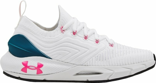 Under Armour UA W HOVR Phantom 2 White/Deep Sea/Electro Pink 38,5