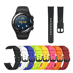 1 pcs Smart Watch Band for Huawei Huawei Watch 2 Silicone Smartwatch Strap Soft Breathable Sport Band Replacement Wristband Lightinthebox