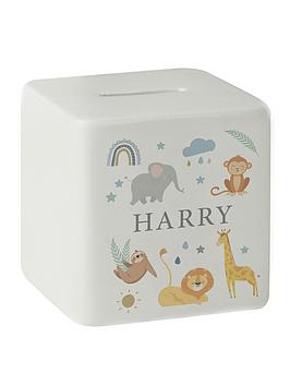 The Personalised Memento Company Personalised Animal Money Box