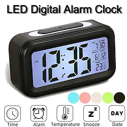 LED Digital Alarm Clock Temperature Calendar Snooze Function Clock Luminous Table Clock Electronic Smart Clock Digtial Watch Lightinthebox