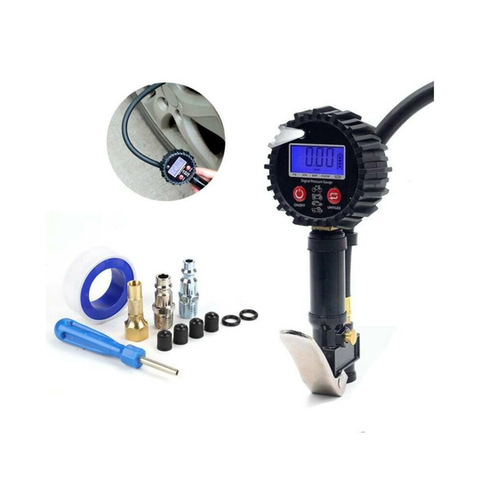 200PSI Air Compressor Tyre Auto Portable Digital Inflator Pump Guage Car Truck
