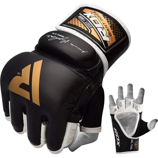 (Small) RDX MMA Gloves for Grappling Martial Arts