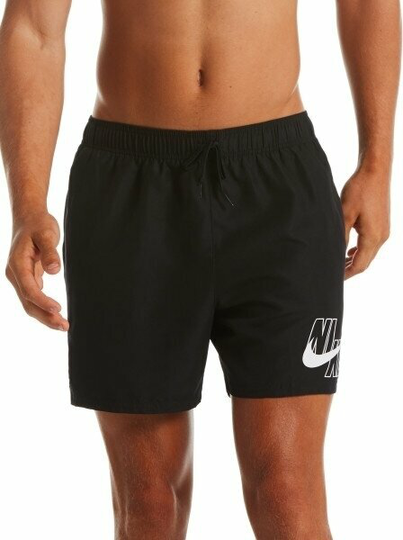 Nike Logo Lap 5" Volley Short Black M