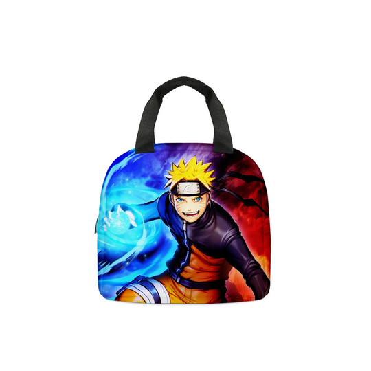 (Pattern 02) Naruto Lunch Bag Thermal Insulated Cooler Tote bag