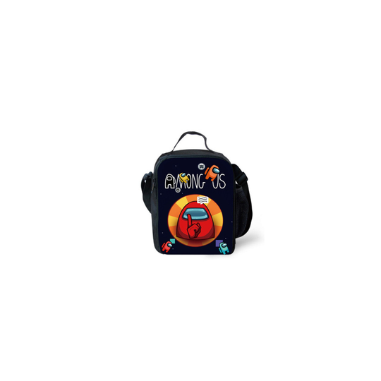 (Lunch bag 6) Among Us insulated insulated lunch bag school outdoor lunch box
