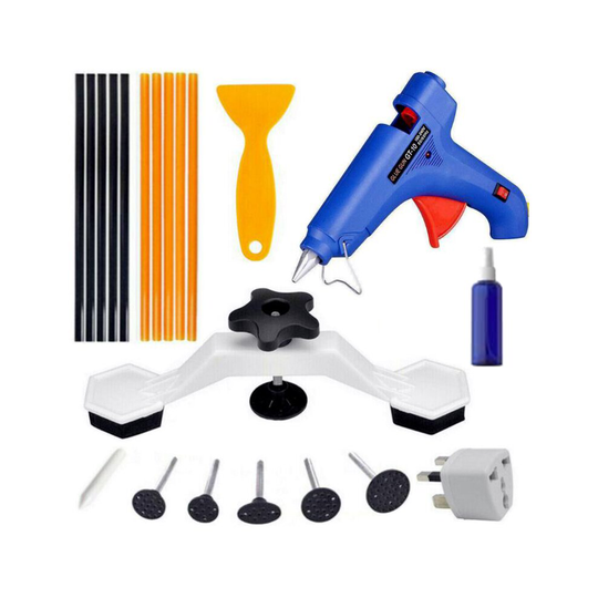 Car Paintless Dent Removal Puller Hail Repair PDR Tool Slide Hammer Glue Gun Kit