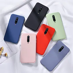 Silicone Back Cover Phone Case For OnePlus7 7T Pro OnePlus 8 Shockproof Frosted Phone Case Protective Cover Bumper Soft Shell Lightinthebox