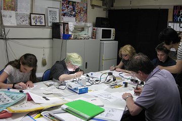 Manga Lesson with a Professional Japanese Manga Artist in Nakano