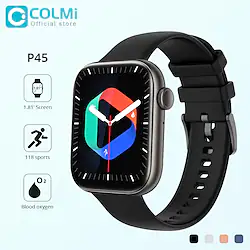 COLMI P45 1.81 inch Bluetooth Calling Smartwatch Men Support 118 Sports Women Smart Watch PK iwo 13 W27 W37 Pro S7 Lightinthebox
