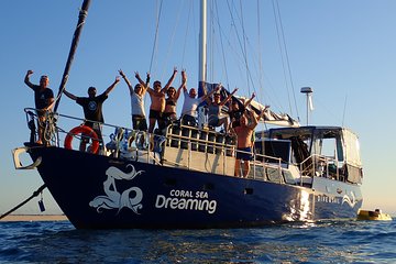 Coral Sea Dreaming: Overnight Dive, Snorkel and Sail Experience from Cairns