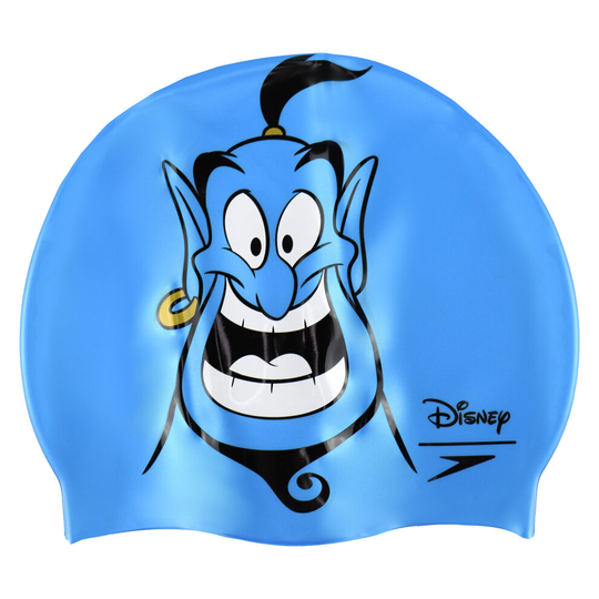 Speedo Disney Aladdin Blue Uniex Printed Silicone Swim Cap 8 08385D565