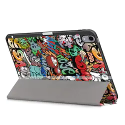 Tablet Case Cover For Apple iPad 10.2'' 9th 8th 7th iPad Air 5th 4th iPad Air 3rd iPad mini 6th iPad Pro 11'' 3rd Pencil Holder Trifold Stand Ultra-thin Cartoon Eiffel Tower Flower TPU PU Leather Lightinthebox