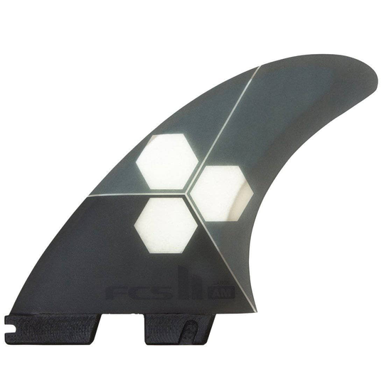 FCS II AM PC AirCore Surfboard Fins Grey Medium Fins