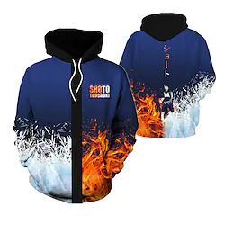 Inspired by My Hero Academia / Boku No Hero Toga Himiko Hoodie Cartoon Manga Anime Front Pocket Graphic Hoodie For Men's Women's Unisex Adults' 3D Print 100% Polyester Lightinthebox