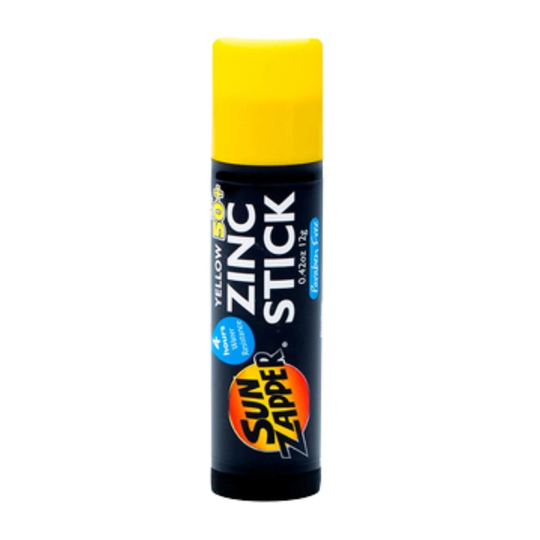Sun Zapper Coloured SPF 50+ Zinc Stick - Yellow - 12g