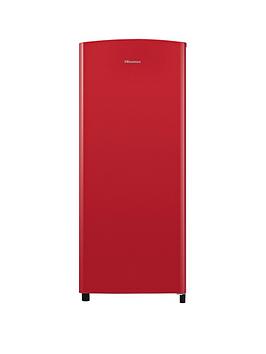 Hisense Rr220D4Arf 52Cm Wide Tall Fridge With Ice Box - Red