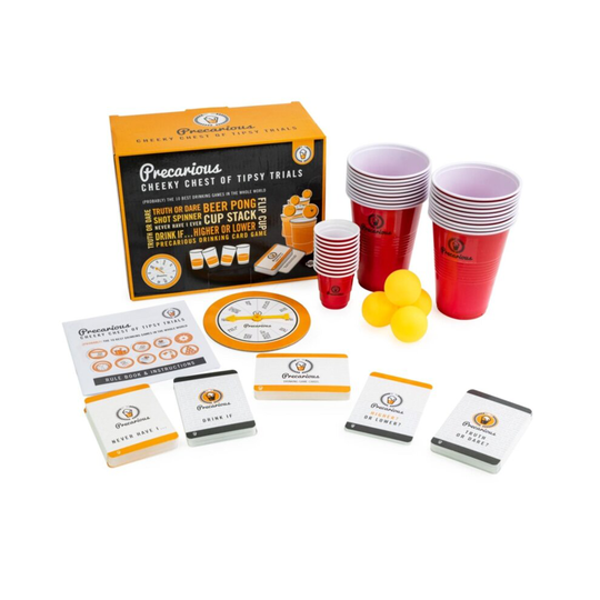 Precarious Drinking Game Collection Box
