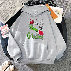 Inspired by Christmas Hoodie Cartoon Manga Anime Front Pocket Graphic Hoodie For Men's Women's Unisex Adults' Hot Stamping 100% Polyester Lightinthebox